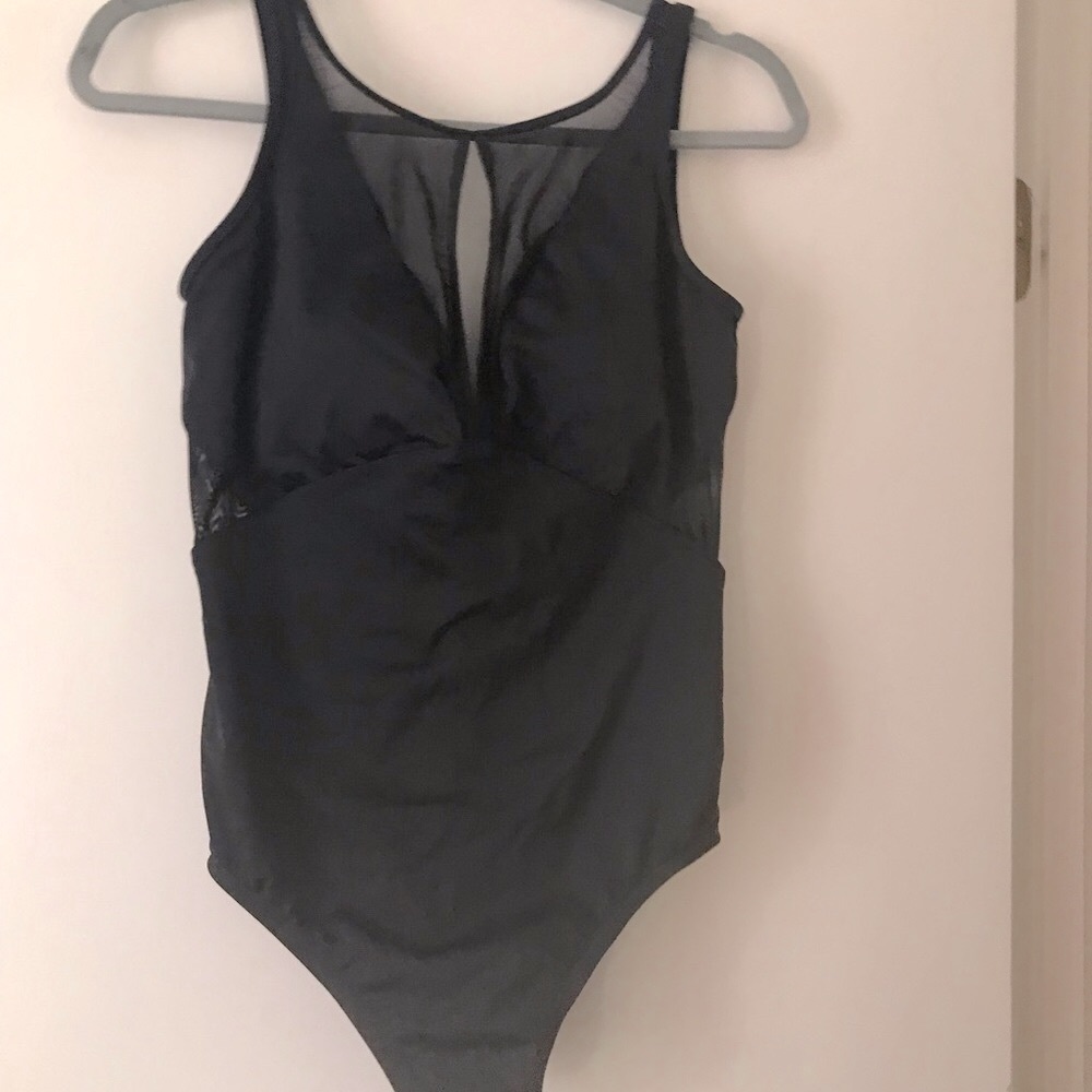 Black bathing suit